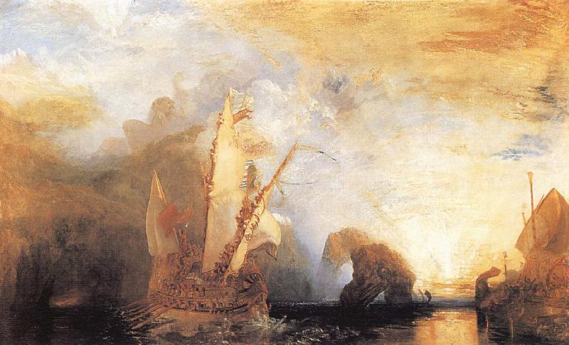 J.M.W. Turner Ulysses Deriding Polyphemus Sweden oil painting art